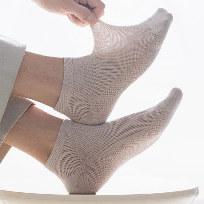 Pamut háló férfi csónak zokni Pamut háló férfi csónak zokni