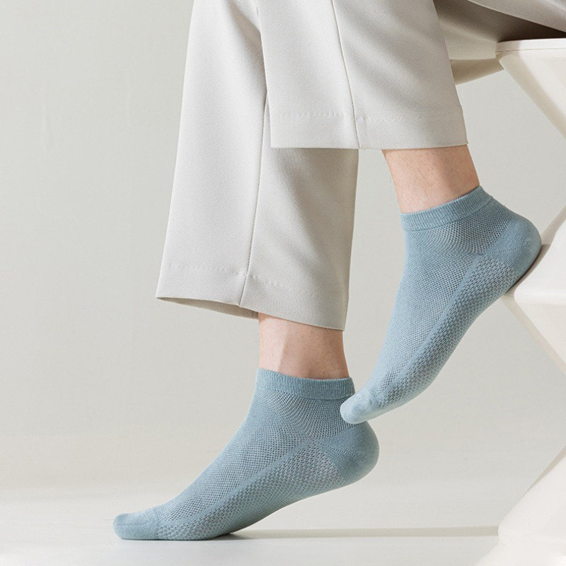 Pamut háló férfi csónak zokni Pamut háló férfi csónak zokni