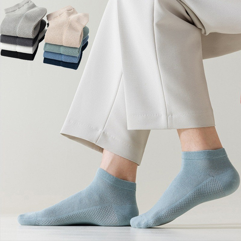 Pamut háló férfi csónak zokni Pamut háló férfi csónak zokni