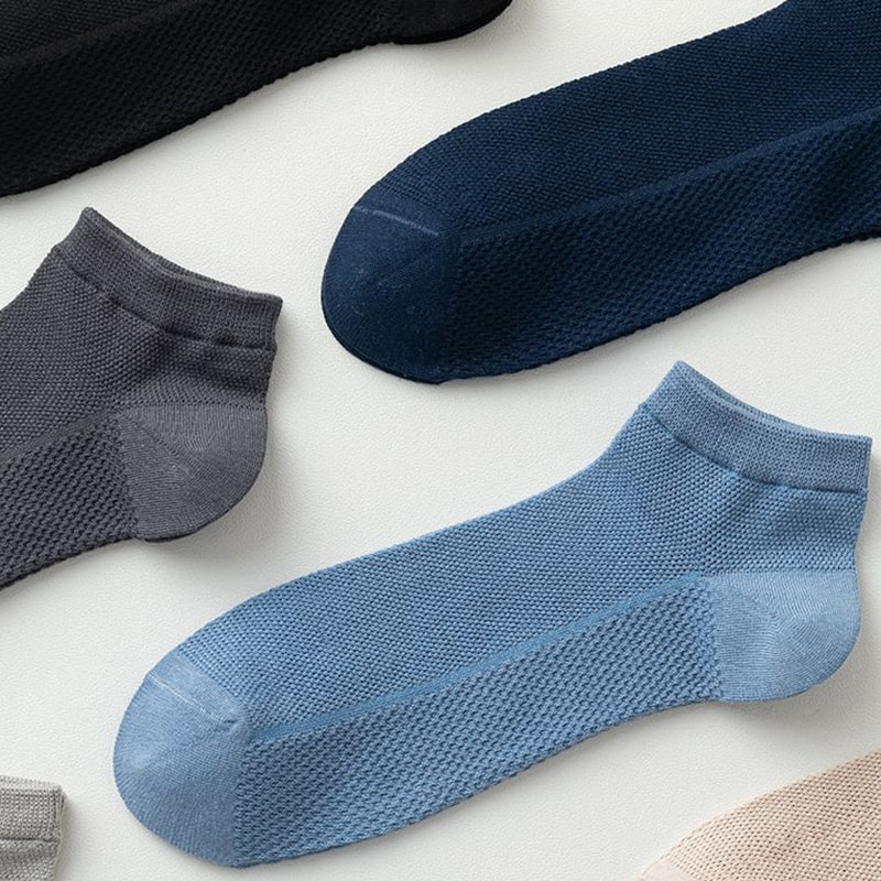 Pamut háló férfi csónak zokni Pamut háló férfi csónak zokni