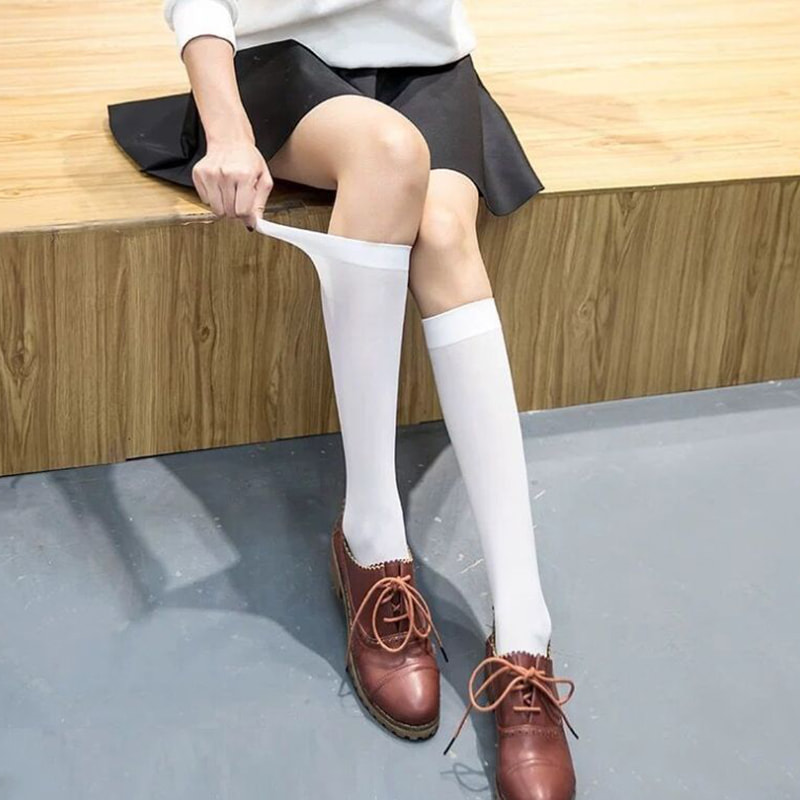 Velvet vékony nyári JK női zokni hosszú cső zokni borjú zokni Velvet vékony nyári JK női zokni hosszú cső zokni borjú zokni